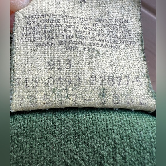 RARE-VTG 90s Levi's yarn-dyed green denim jacket limited Men’s Sz L - Picture 12 of 15